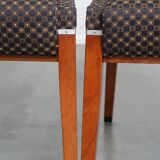 Set of 4 Art Deco dining chairs