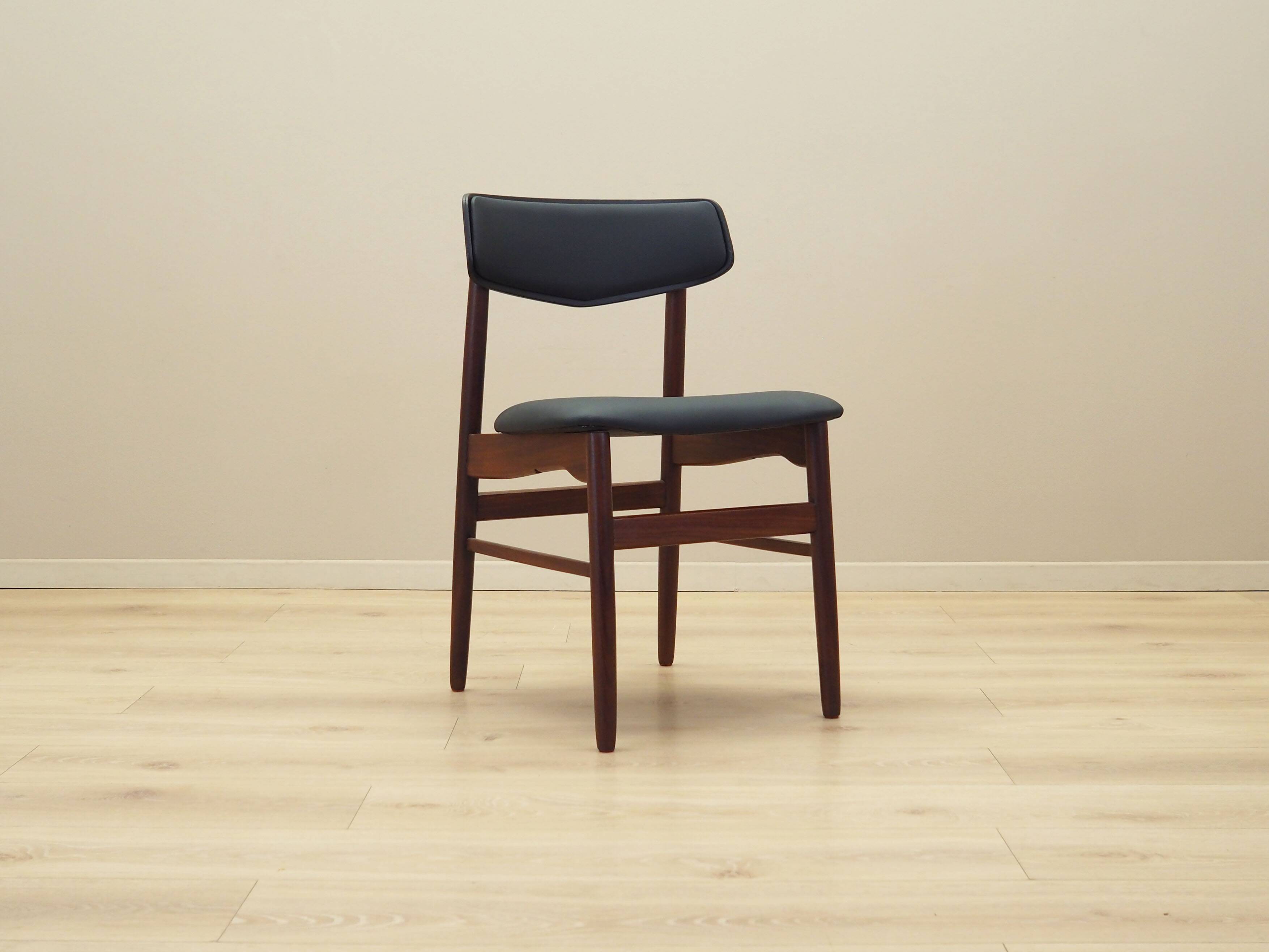Set of four teak chairs, Danish design, 1960s, production: Denmark