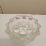Vintage glass candle holder