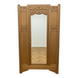 Art Deco wardrobe with mirror