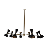 Chandelier in the style of the Italian creations of the 50s