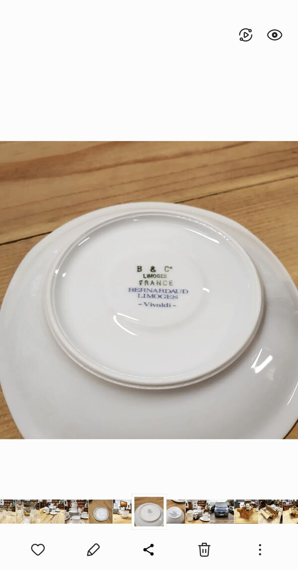 Service à café Bernardaud