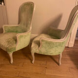 Paire de fauteuils vintage