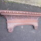 Console murale en chene sculptè