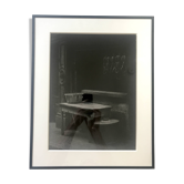 Butcher's display, 1970s/80s. Original black and white silver print on paper.