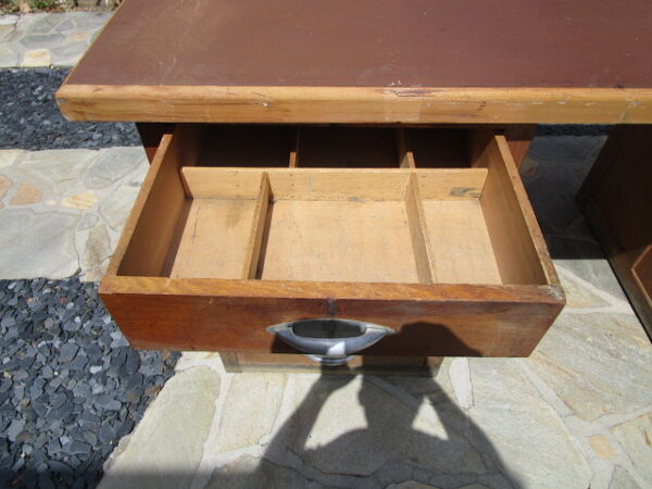 Meuble de travail d'atelier ancien