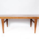 Table basse en teck avec tiroir, de design danois des années 1960