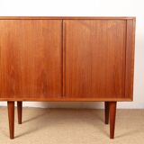 Small Danish teak sideboard model 42 by Kai Kristiansen, Feldballes.