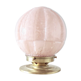 Pink Clichy glass lamp