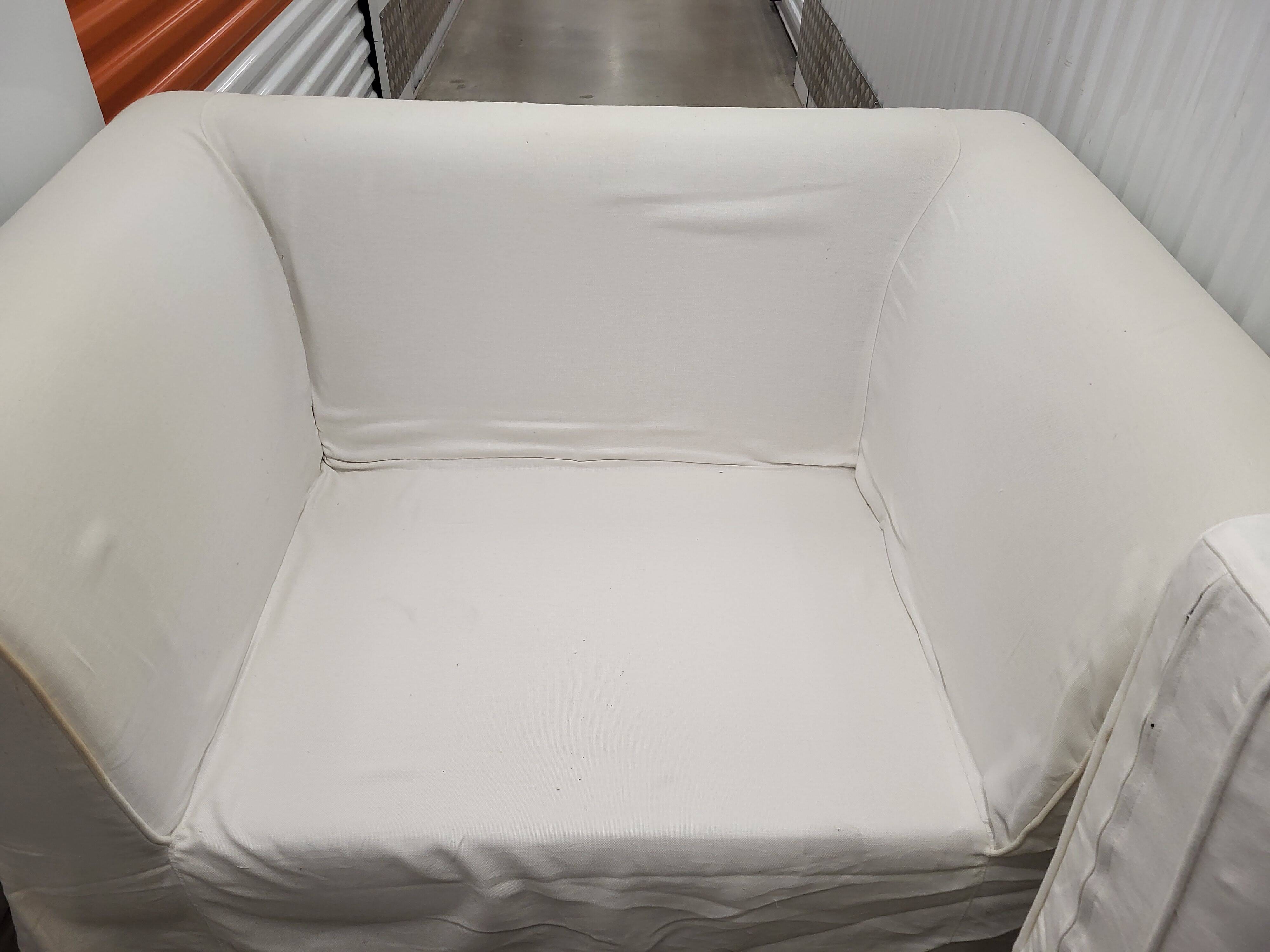 Ivory White Armchair