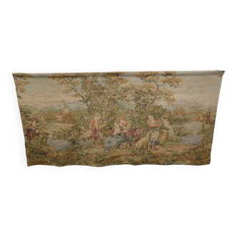 Old Aubusson style tapestry