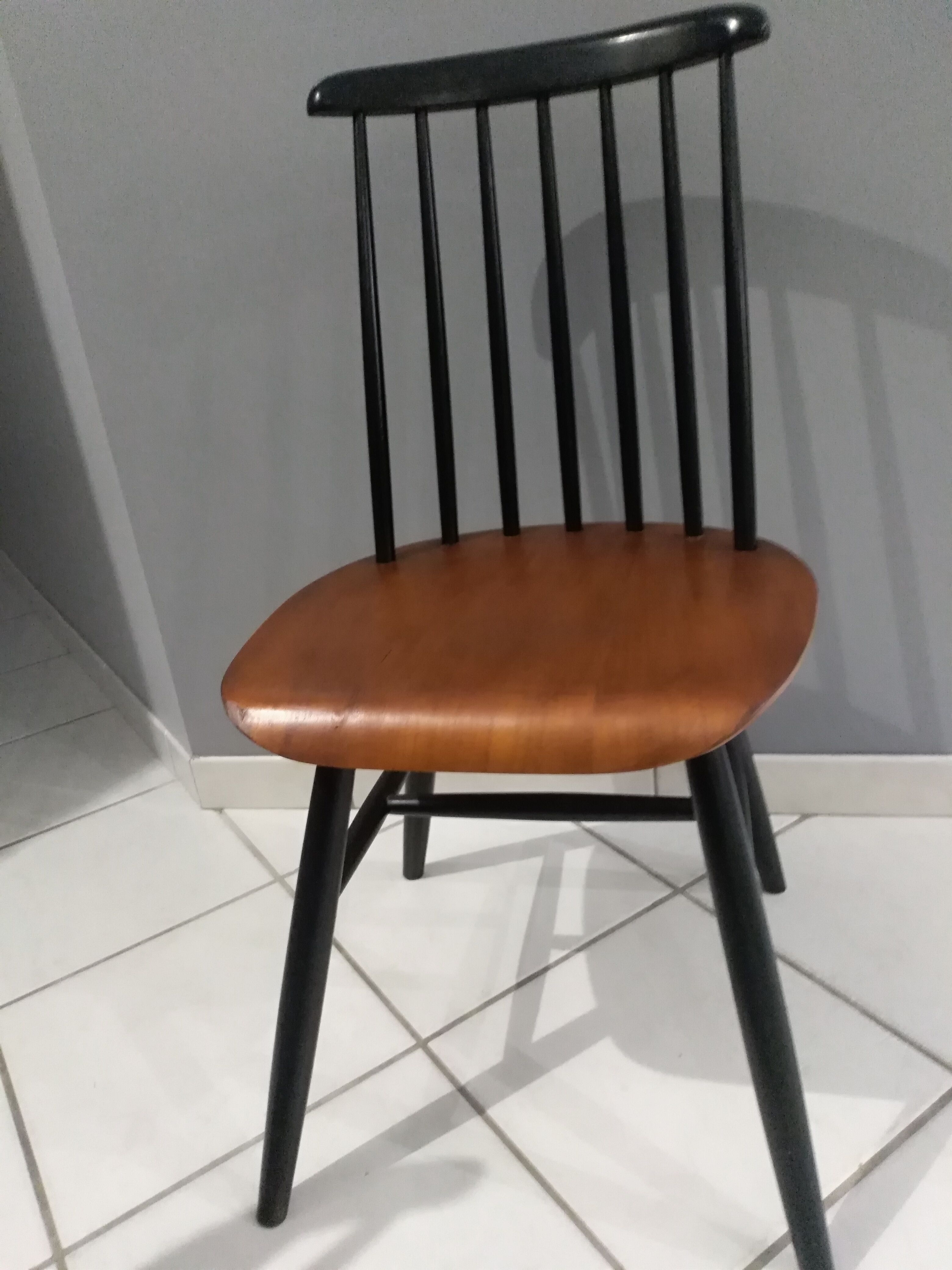 Set of 4 Fanett chairs by IImari Tapiovaara 1960