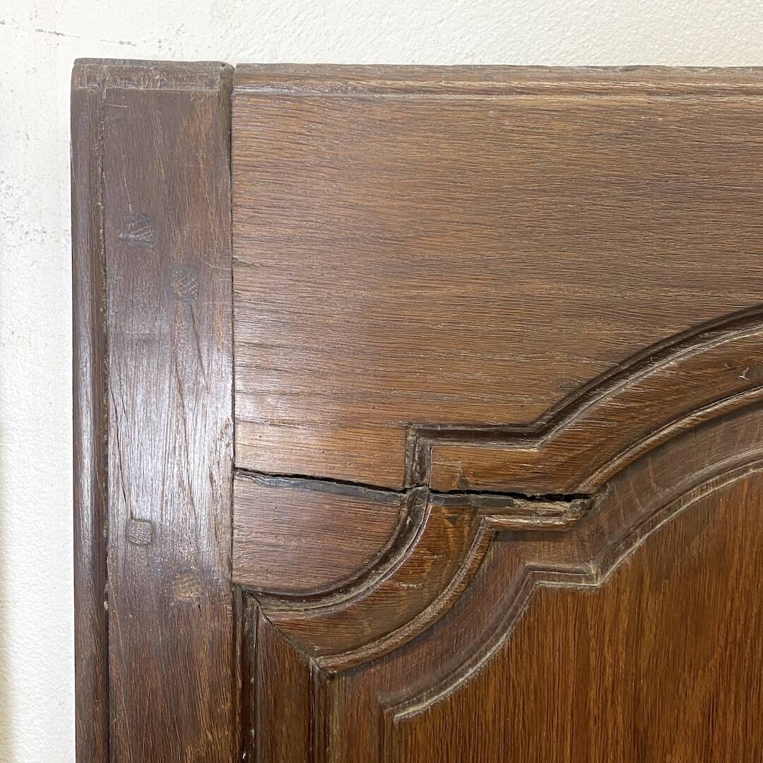 Pair of 19th century oak cabinet doors