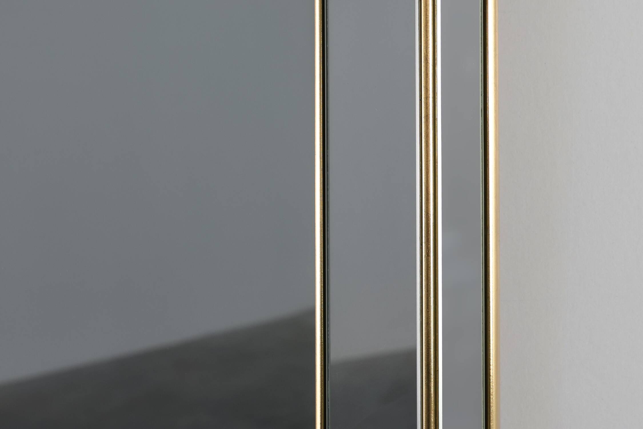 Large Hollywood Regency Deknudt Mirror in Gilt Frame, Belgium, 20th century