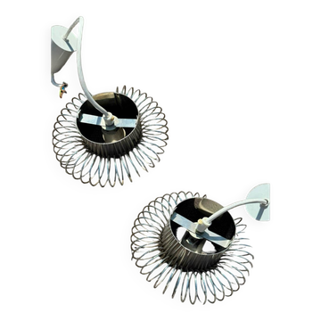 1970s suspension pair by Andrea Lazzari for Morosini