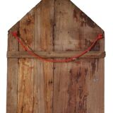 Miroir en bois peint main vintage