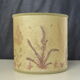 Vintage herbarium lampshade signed C. Loqueneux