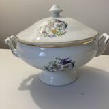 Limoges porcelain service paradise bird