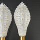 Paire d'appliques 1950 vintage