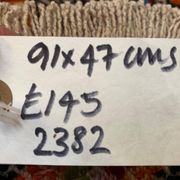 Vintage Turkish Mini Kilim 91x47 cm Wool Small Kelim Runner, shabby Chic
