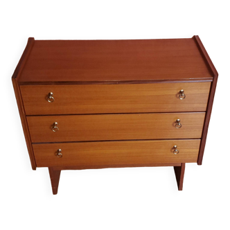 Commode 3 tiroirs vintage 1970