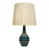 Ceramic lamp base from the Müller workshops in Lucerne Switzerland 1950s