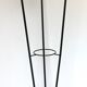 Floor lamp 3 branches with opalines of the House Arlus - 1950