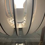 Pair of wooden design lamps