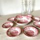 Johnson brother english porcelain cups and salad bowl