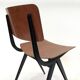 Eromes Marko vintage compass school chair