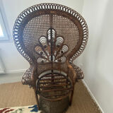 Emmanuelle peacock armchairs