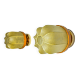 Pair of “cocoon” wall lights, Italy, 1970