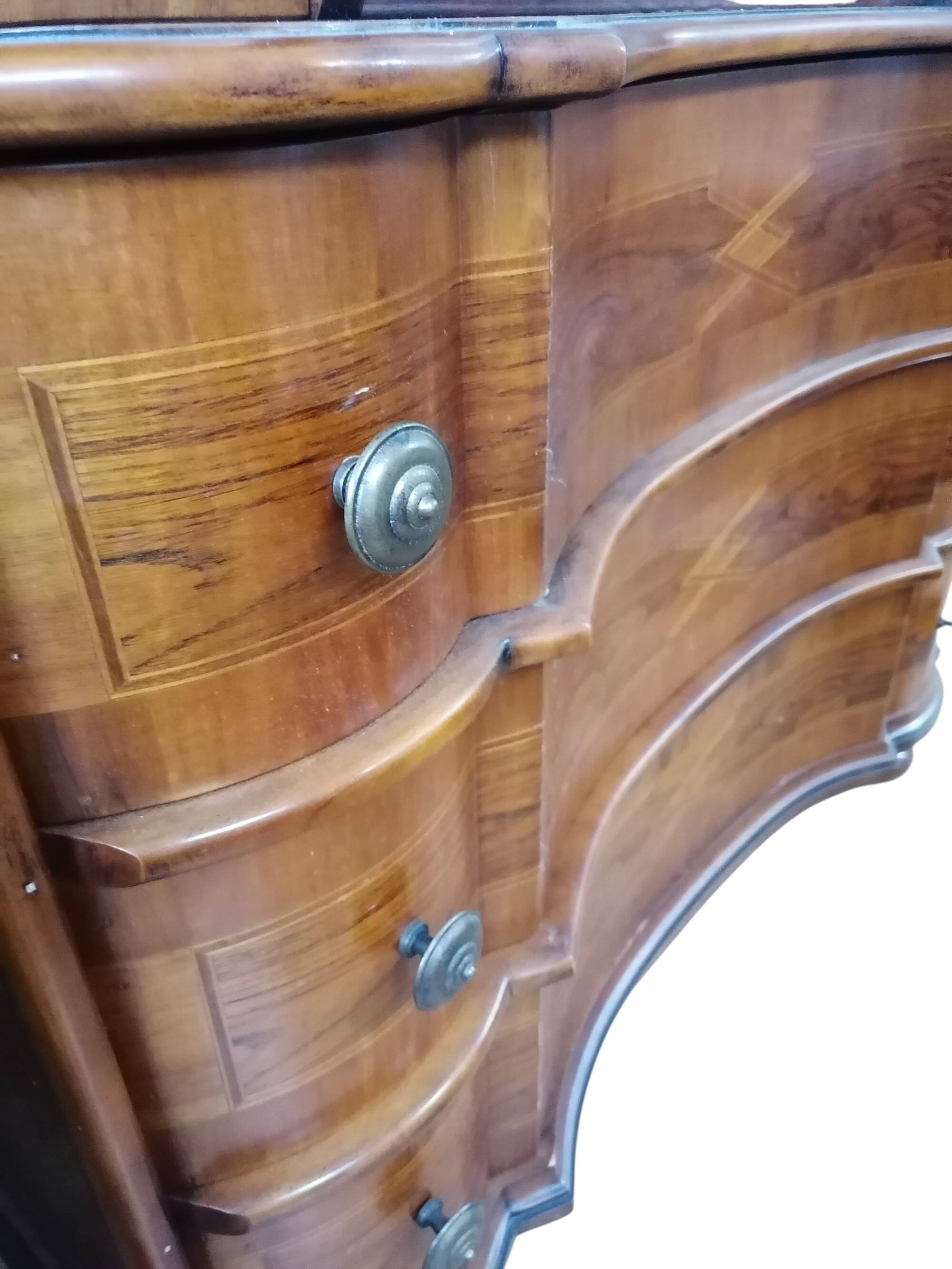 Scrittoio Trumeau antico, fine XIX secolo