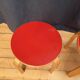 Pair of NE60 stools designed by Alvar Aalto, Artek, Finland, 1980s