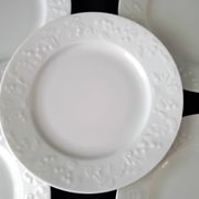 5 Assiettes à dessert en Porcelaine de Limoges