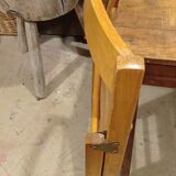 Beech folding chair