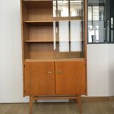 Bookcase with compass feet