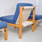 4 Flototto armchairs 1970