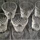 Set de 6 verres à vin cristallerie lorraine