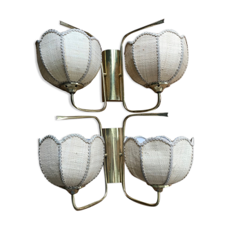 Pair of sconces