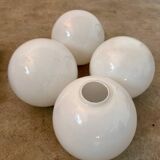 Old metal table lamp Italian design Gioffredo REGGIANI 70s vintage 4 lights