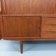 Enfilade mi-haute scandinave vintage Ib Kofod-Larsen pour Faarup en teck