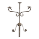 Candelabrum Chandelier Candle Holder Three Arms Light Wrought Iron 1940 Gothic