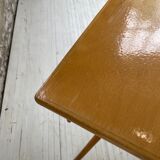 Vintage oak compass desk