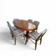 Table Bauman ovale extensible