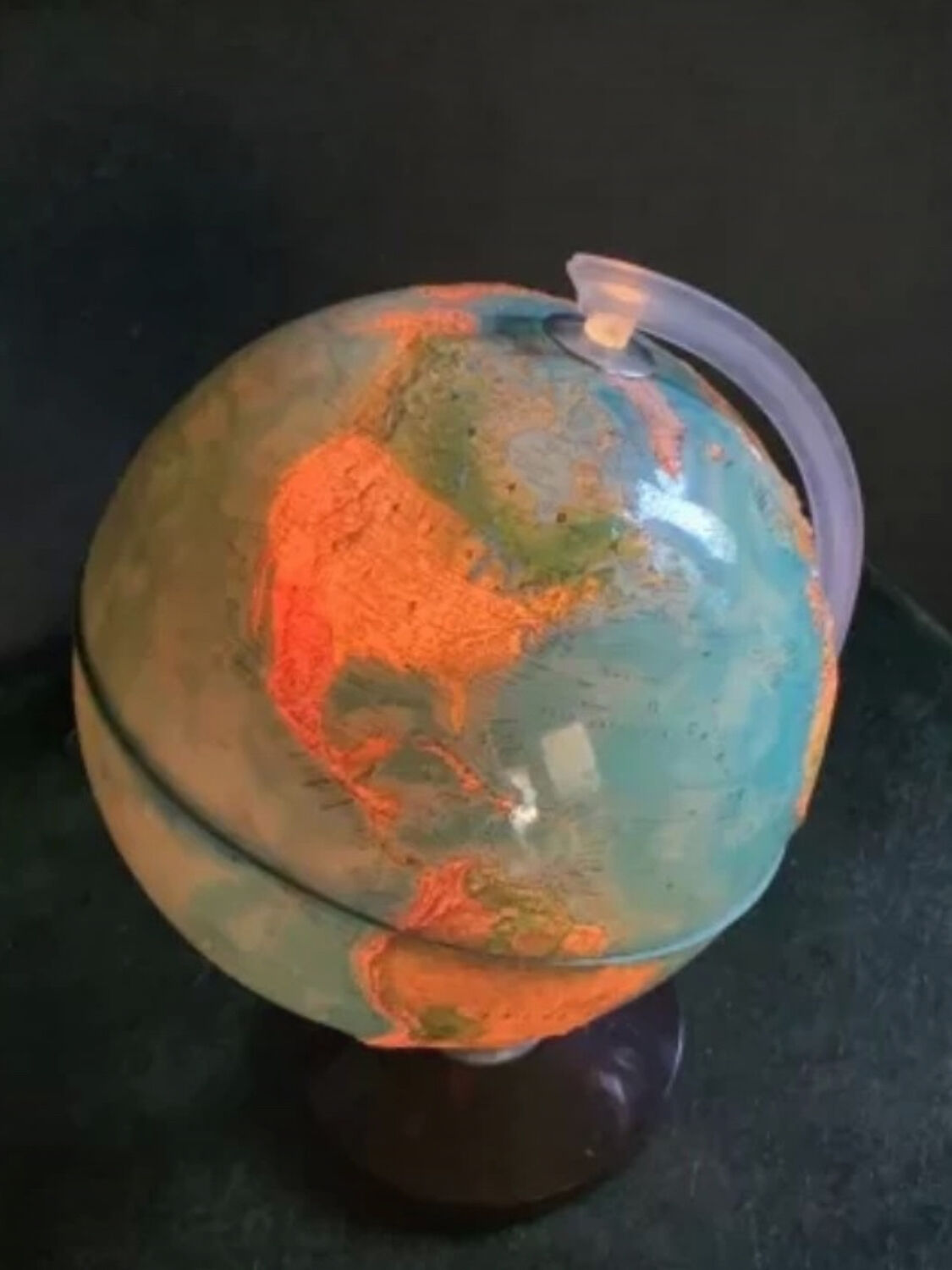 Vintage globe lamp