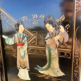 Chinese lacquered panels