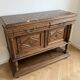 Henri II storage furniture in solid wood and marble