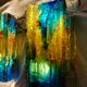 Pair of raak glass appliques, Willem Van Oyen, Chartres model