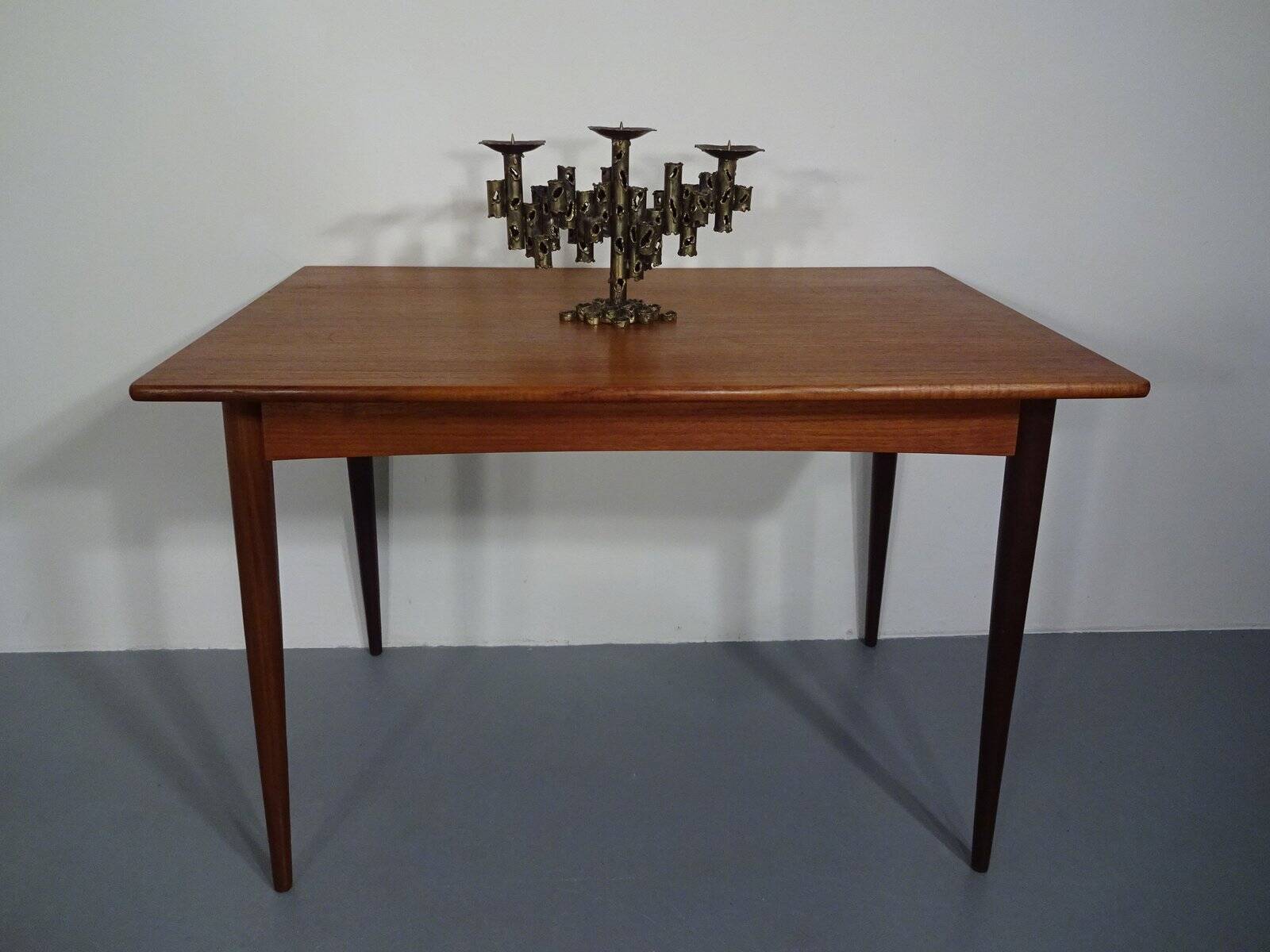 Brutalist Iron Candleholder, 1960s